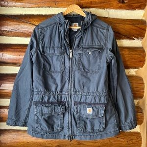 Cotton Carhartt Zip Utility Jacket S